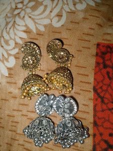 Jhumka Earrings Set