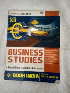 Business Studies Book Class 12