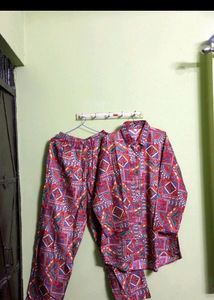 New/Unused Rajasthani Print Cord Set
