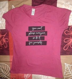 Pink Graphic Tee - Oak Valley