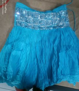 Glitter Small Skirt Upto Knees