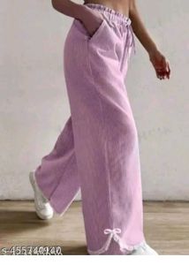 Lilac Wide Leg Pants