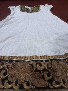 White Kurti with embroidery🤍