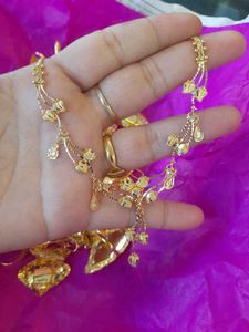 Beautiful New Gold  Necklace