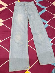 Light Wash Denim Jeans