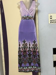 Korean Long Designer Printed One Piece