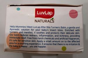 LuvLap Naturals After Bite Turmeric Balm