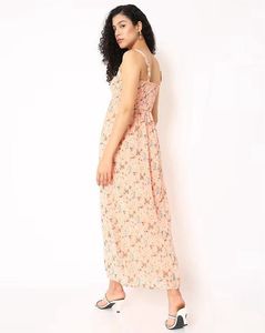 Floral Smocked Maxi Dress