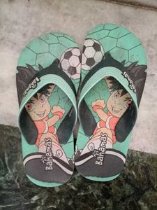 Bahamas Soccer Ball Flip-Flops