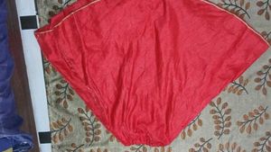 Red Ethnic Skirt