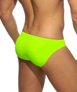 Men's Neon Green Swim Brief