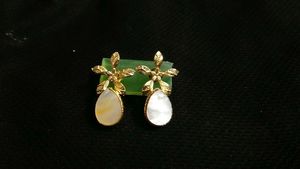 Handmade Teardrop Dangle Earrings