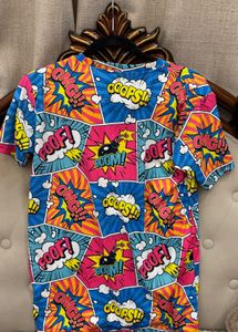 Comic Print T-Shirt