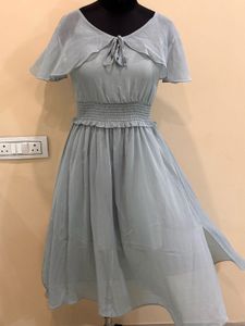 Flowy Light Blue Dress