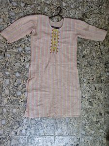 Elegant Embroidered Kurta
