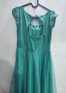 Green Maxi Party Dress