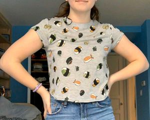 Sushi Print H&M T-Shirt