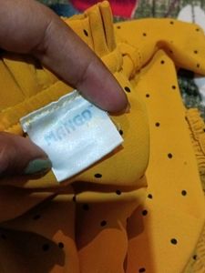 Mustard Yellow Crop Top