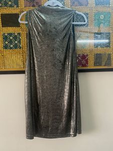 Shimmery Gold Party Dress