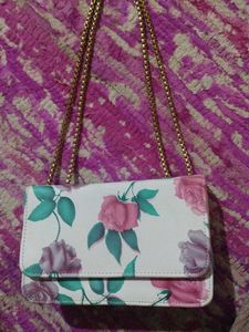 Floral Print Crossbody Bag
