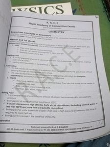 CHEMISTRY BOOK FOR COMPETITIVE EXAMS