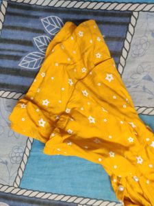Yellow Floral Top