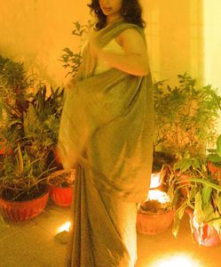 Elegant Blue Saree