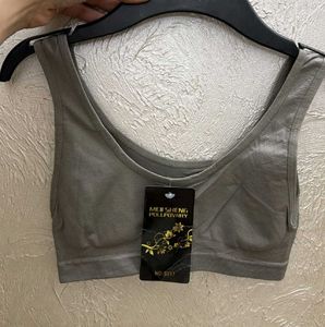 Gray Sports Bra Set Of 3