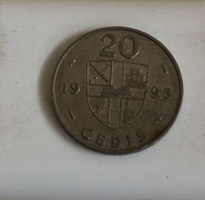 20 Cedis Coin From Ghana 100% Original