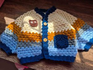 Adorable Handmade Baby Cardigan