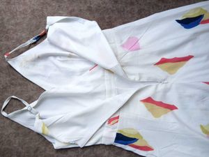 White Patterned Jumpsuit💗