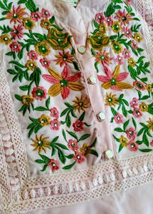 Elegant Embroidered Kurta