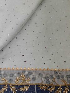 Elegant Georgette Saree Heavy Sequin Work