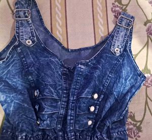 Denim Dungaree