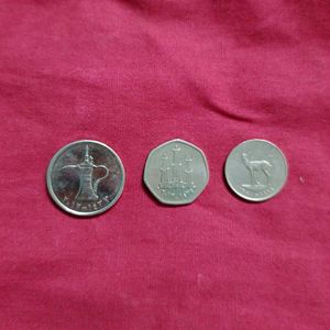United States Of Arab Emirates Dirham Coin Set