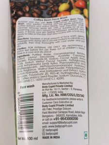 Body Cupid Coffee Face Wash