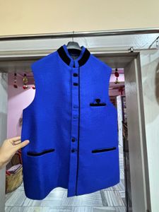 Blue Ethnic Jacket