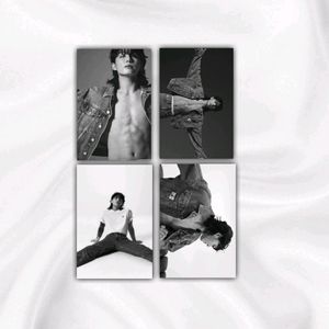 Jungkook BTS Calvin Klein Super Set Model With 12 Photocard (Free Delivery)