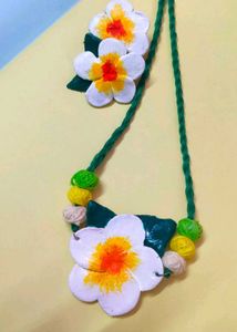 Charming Handmade Flower Display Piece