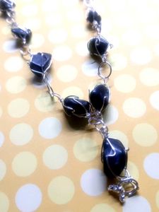Black Onyx Necklace and Earring Set