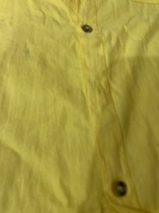 Yellow Men Shirt