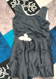Grey Sleeveless Dress