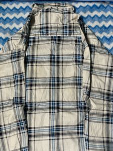 Plain Cotton checked Shirt