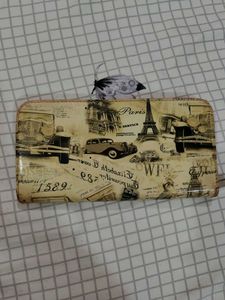Paris Print Wallet