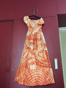 Tie-Dye Maxi Dress M,L,xl,xxl Freesize