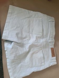 Light Blue Denim Shorts