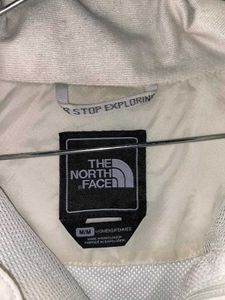 NORTH FACE WHITE JACKET FOR WOMEN AND MEN