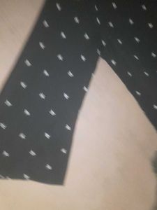 Black Printed Top