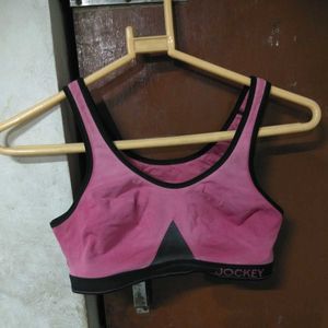 Jockey Grey Sports Bra
