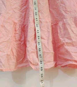 Pink Embroidered Maxi Dress